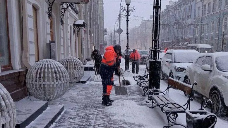 Дмитрий Бердников: С прошедшим в Иркутске снегопадом в принципе справились, но р