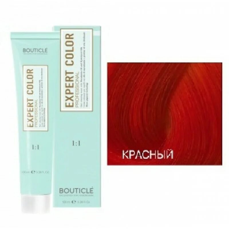 Эксперт красная. Краска Bouticle Expert Color. Краска эксперт колор Бутикле. Краситель для волос - Bouticle Expert Color 100 мл. Бутикле краска 100 мл.