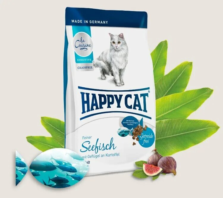 Купить кэт напа. Хэппи Кэт. Корм Happy Cat. Хэппи Кэт для кошек. Беззлаковый корм для кошек.