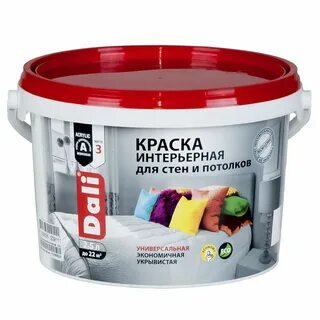 Dali краска для потолков акриловая