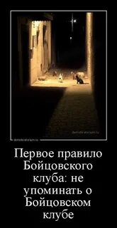 Главное правило бойцовского