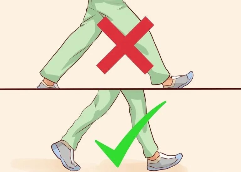 Как ходить чтобы не забрызгивать брюки