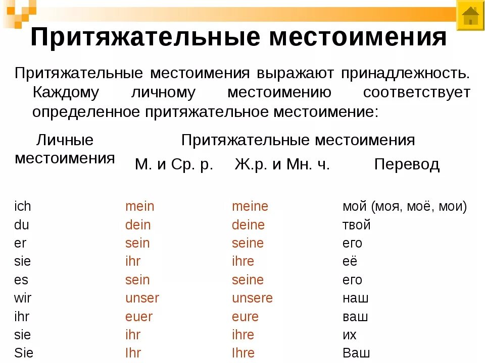 Самостоятельно подберите притяжательное местоимение даль. Как определить притяжательное местоимение. Притяжательные местоимения в русском языке таблица с примерами. Притяжательные местоимения в русском языке таблица. Личные местоимения и притяжательные местоимения в русском языке.