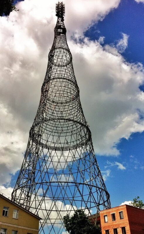 Ажурные башни. Шуховская телебашня. В. Ажурные башни. Шуховская водонапорная башня лобня.