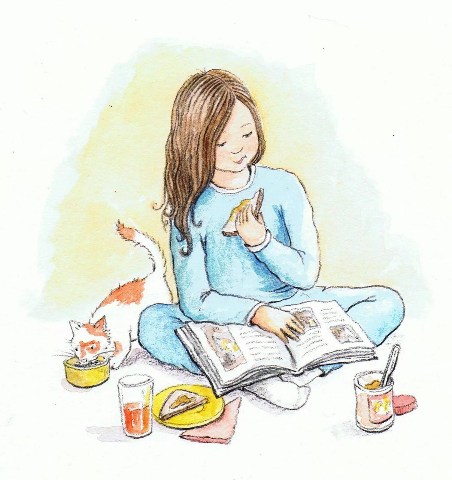 Работа пиши рисуй. Девочка с книжкой рисунок. Чтение скетч. Девушка читает книгу рисунок. Нарисовать девочку с книжкой.