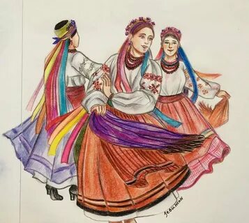 Русский танец с быстрой сменой фигур