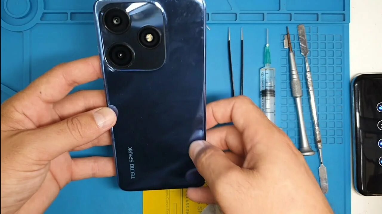 Разборка и замена экрана Tecno spark 10 - смотреть онлайн в поиске Яндекса по Ви