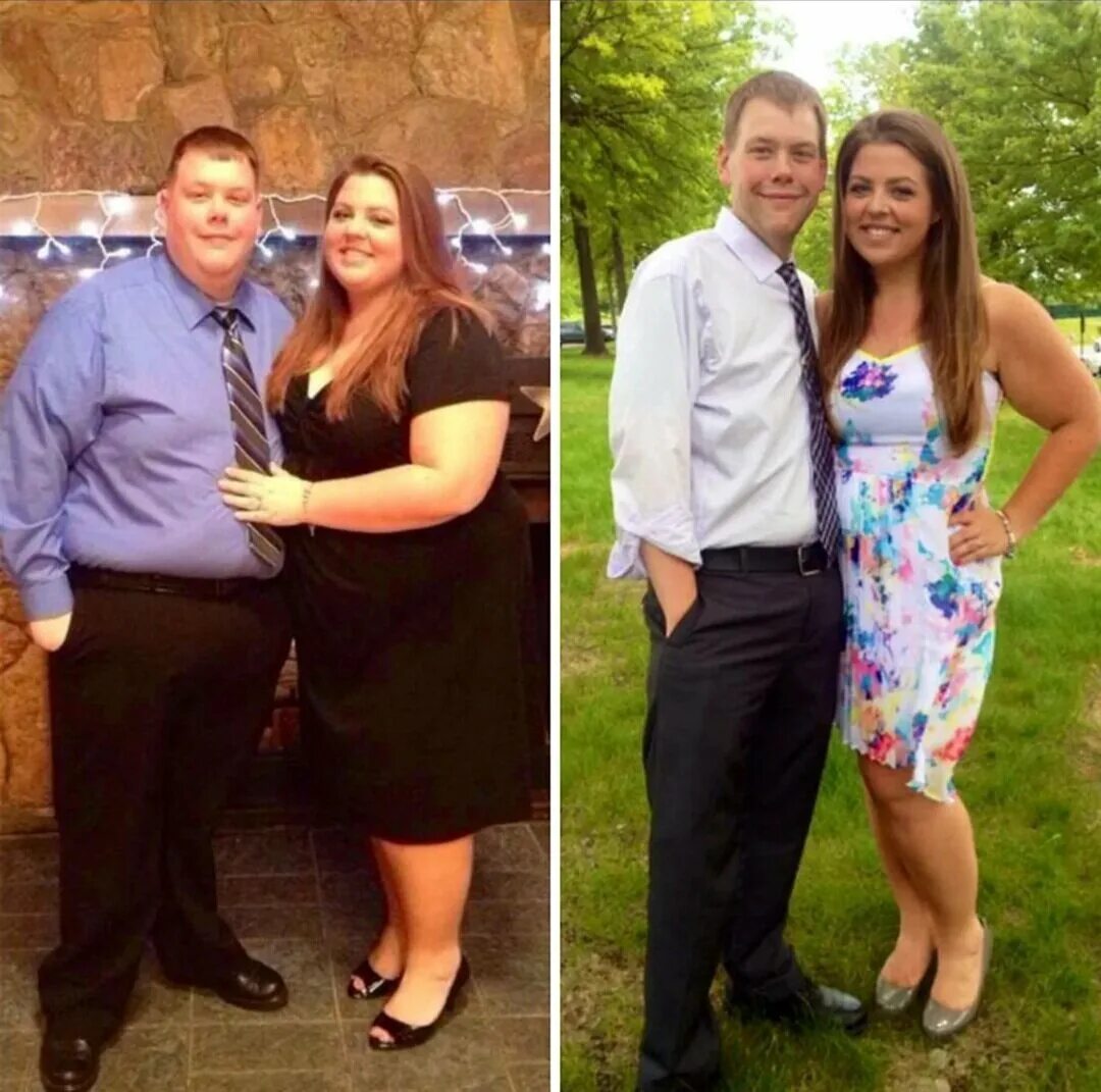 Толстухи с мужем. Пара до и после похудения. Пары которые похудели. Семейные пары до и после похудения.