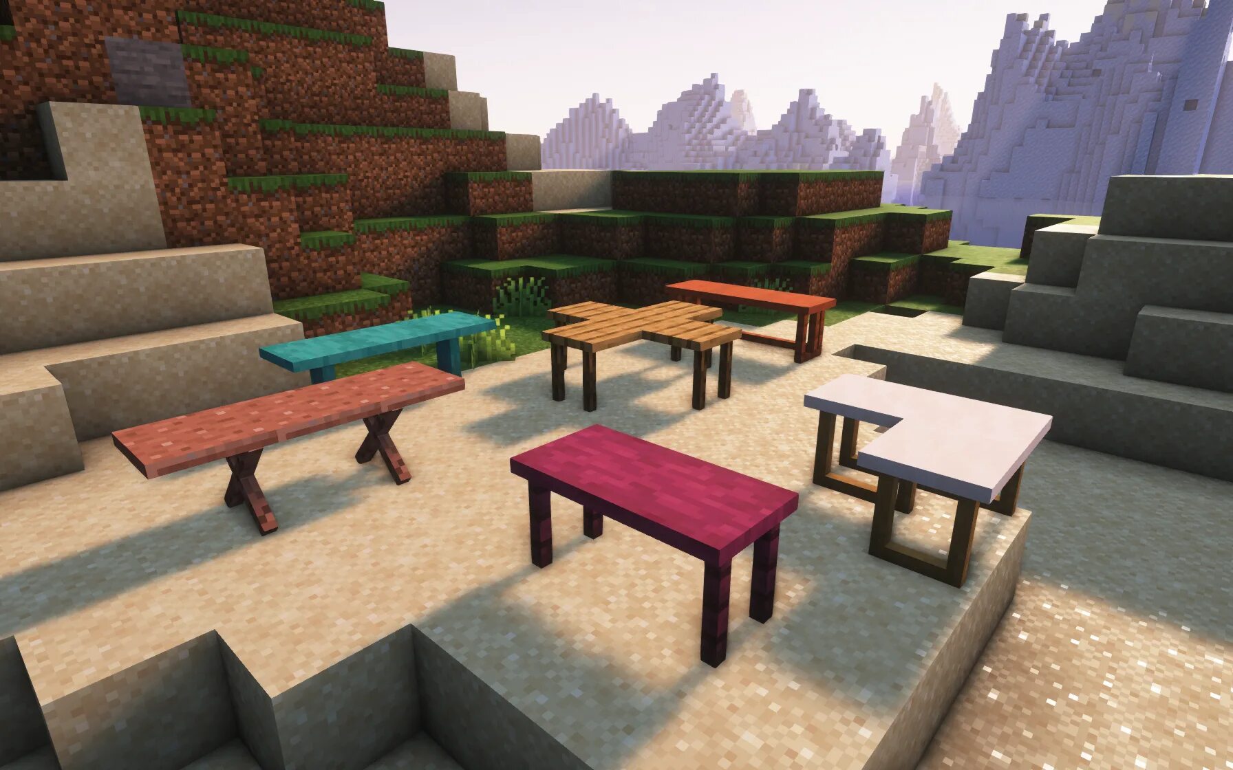 Мебель для майнкрафт 1. Macaws furniture 1. 5. Macaw's furniture mod. 19 4.