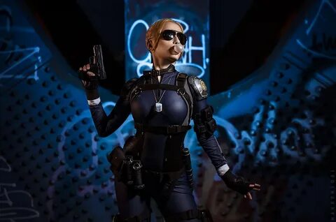 Фантастический Косплей на Китану (Kitana) и Кэсси Кейдж (Cassie Cage) по мо...