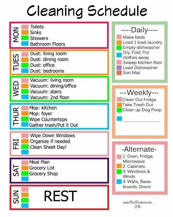 Week out. Cleaning schedule. clean schedule. weekly cleaning schedule. house cleaning checklist.