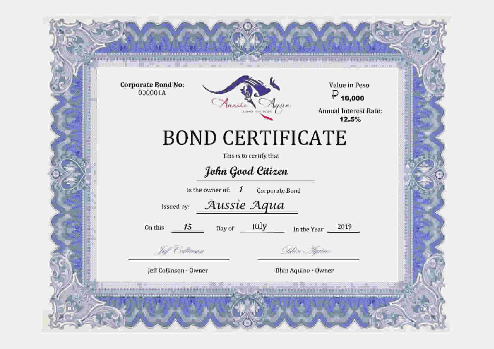 Bond Certificate. Certificate t-Bond это. Certificate Design with many Licenses.