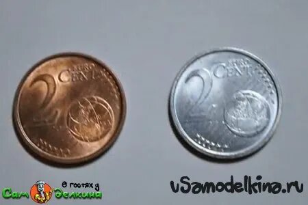 Площадь поверхности монеты