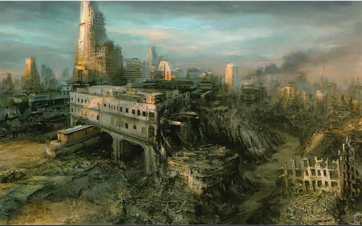 Разрушенный город. Город после апокалипсиса. Мир после разрушения 114. Метро 2033 москва сити. Лос анджелес апокалипсис атмосфера.