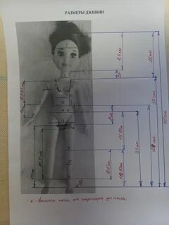 Мерки куклы