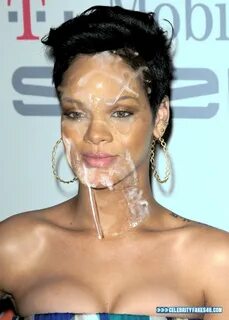 Rihanna xvideos - free nude pictures, naked, photos, Rihanna Facial Cumshot...