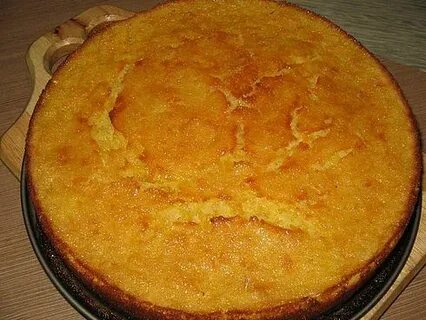 Пирог из тыквы и манки на кефире
