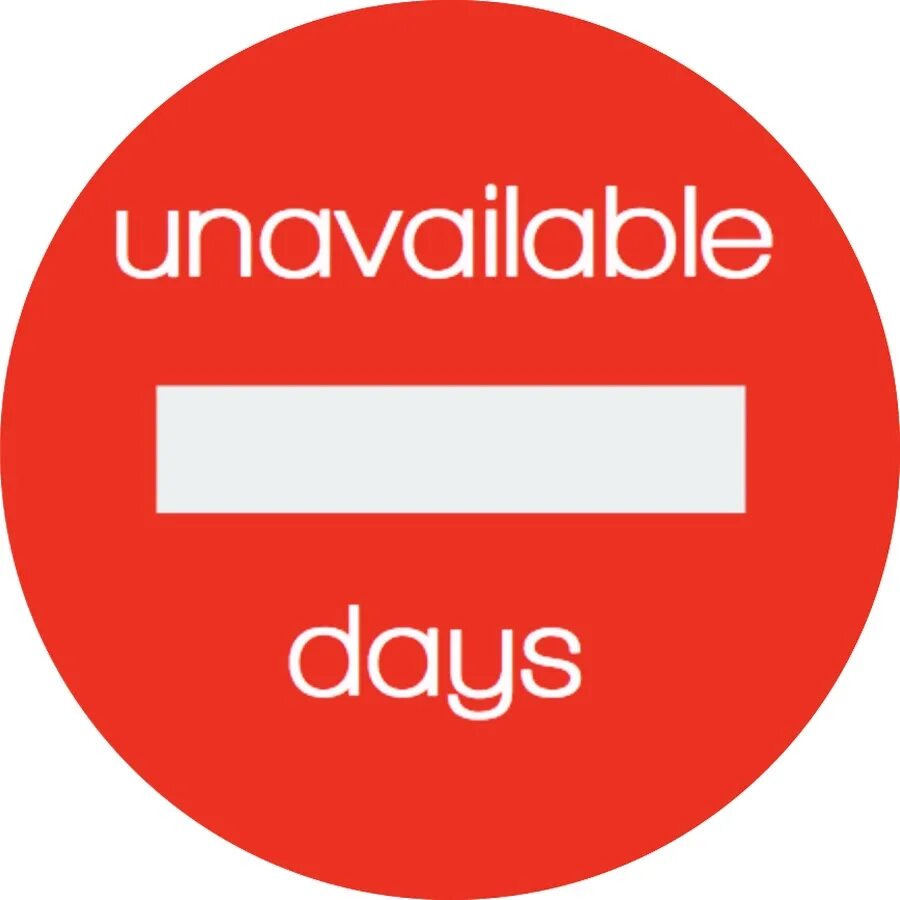 Unavailable. Unavailable sign. The subscriber is unavailable. Unworkable unavailable. App unavailable