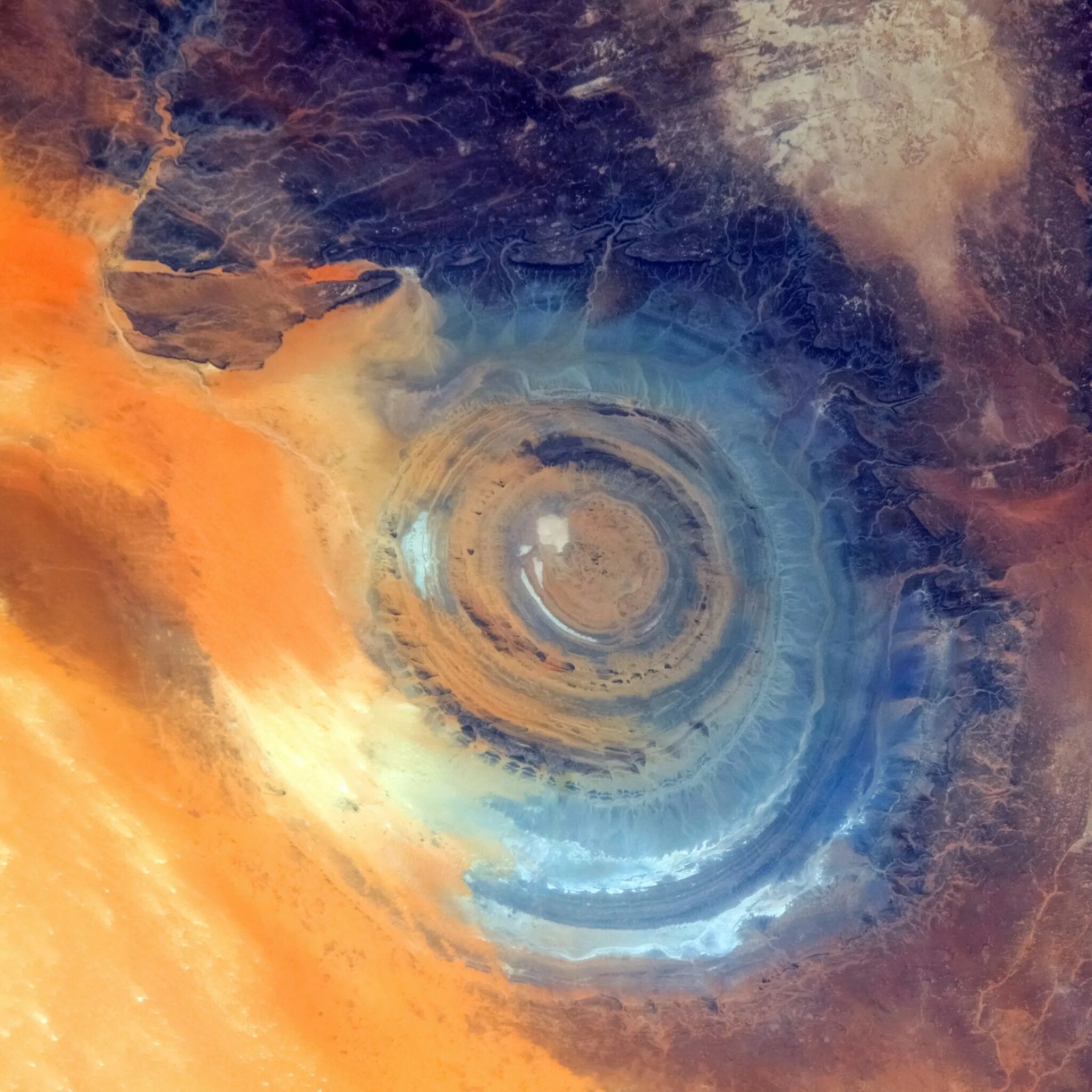 Сахара на глазок. Мавритания ришат - глаз Сахары Мавритания. Глаз Сахары или Гуэль-Эр-ришат Африка. Структура ришат глаз Сахары. Ришат Мавритания из космоса.
