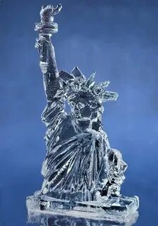 A work of art ice