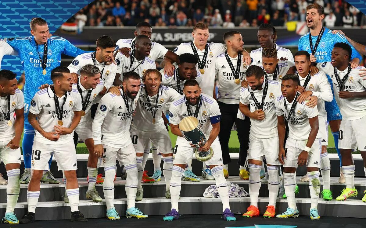 Реал Мадрид Суперкубок 2022. Реал Айнтрахт Суперкубок 2022. Real Madrid ЛЧ 2022 Реал. Real madrid champions