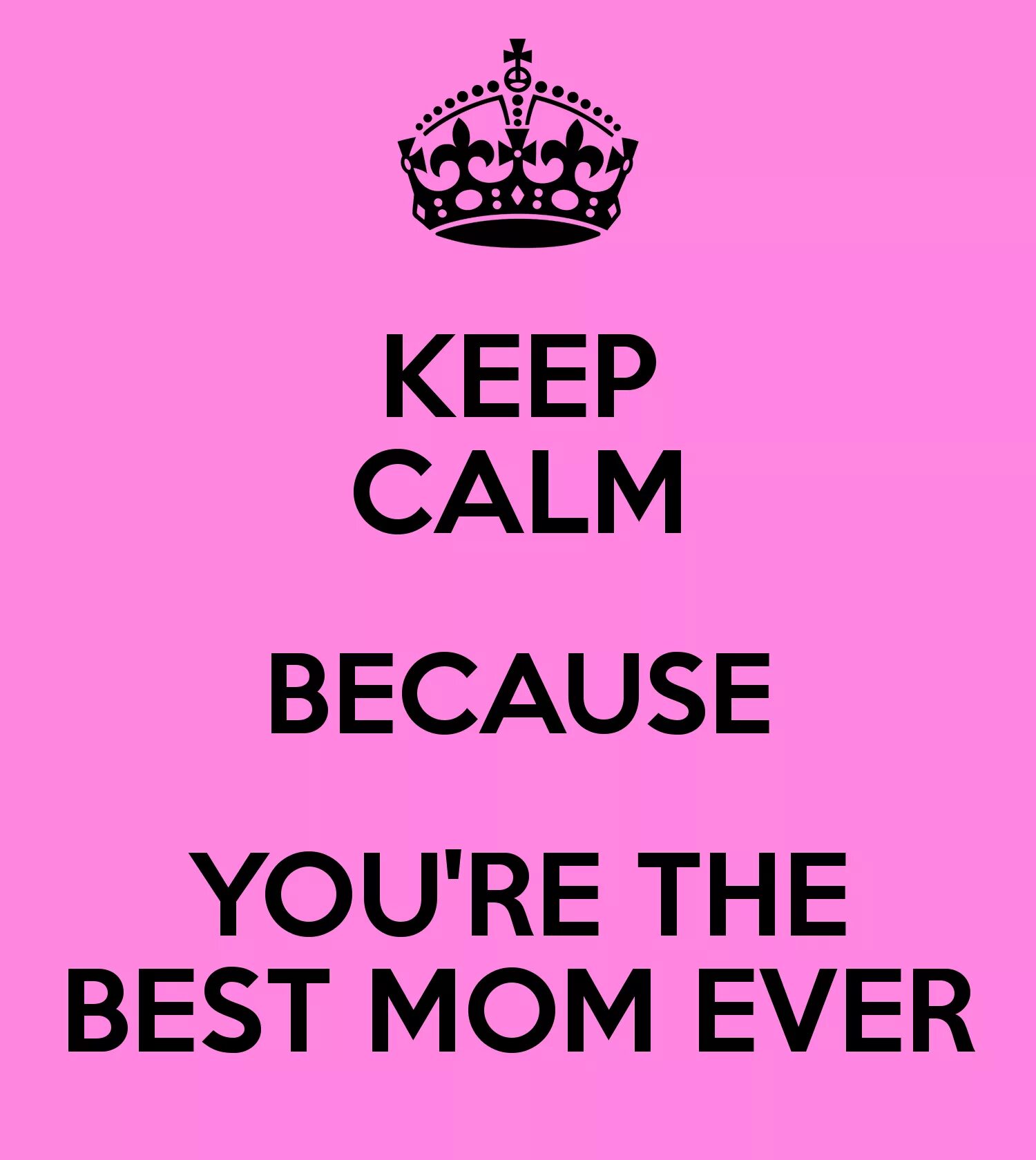 Because you re
