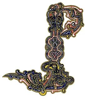 Буквица латинская