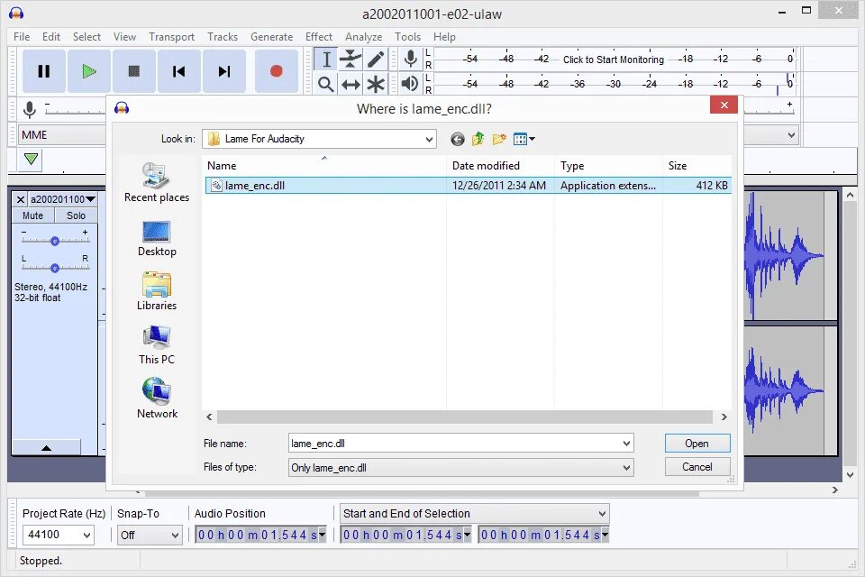 Audacity. Audacity 2.1.0 manual. Lame mp3. Конвертировать WAV В mp3. Lame enc dll