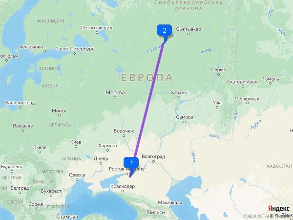 Сколько лететь до устюга