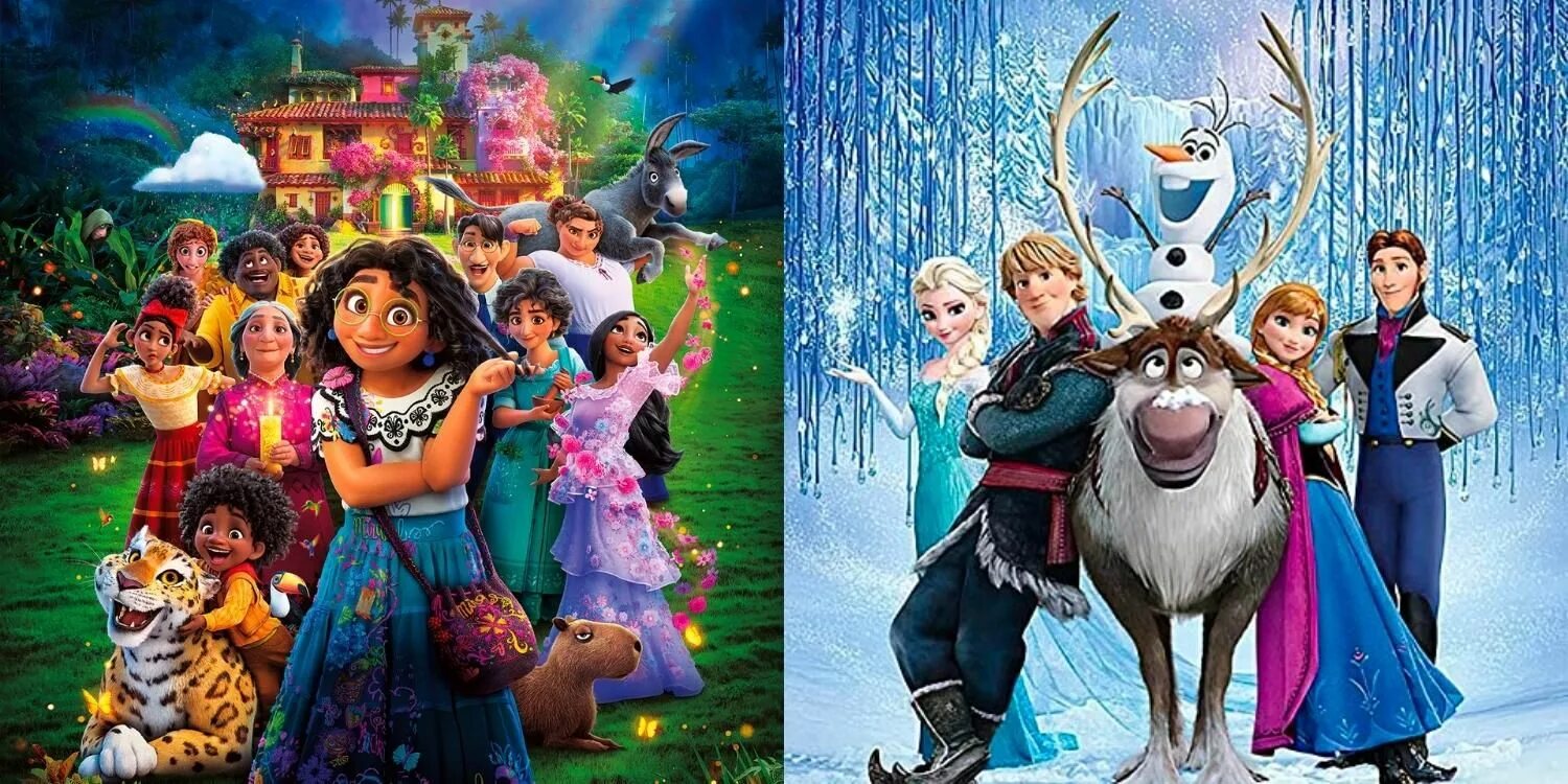 Frozen 10. Encanto герои.