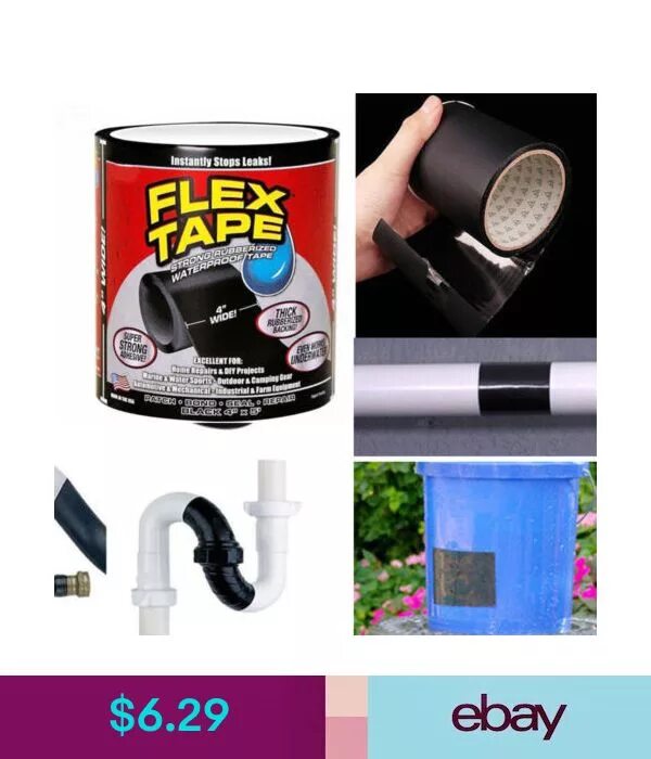 Использование flex. Скотч ремонтный flex tape 100 мм.