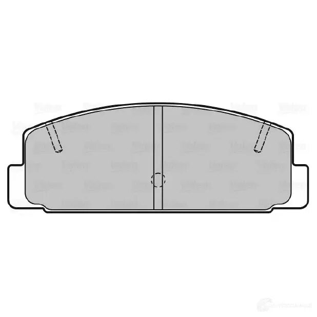 5 см. В столбик. Valeo колодки торм. 30. 100-32 столбиком.