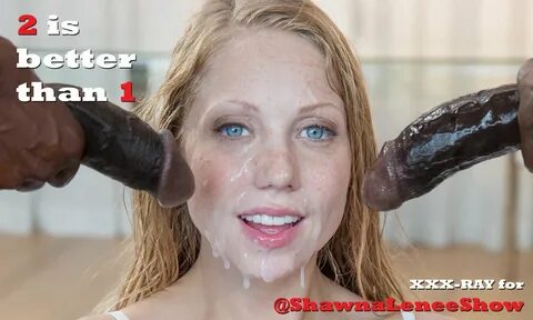 ShawnaLeneeShow, #two is #better than #one #BBC #facial #interracial #three...
