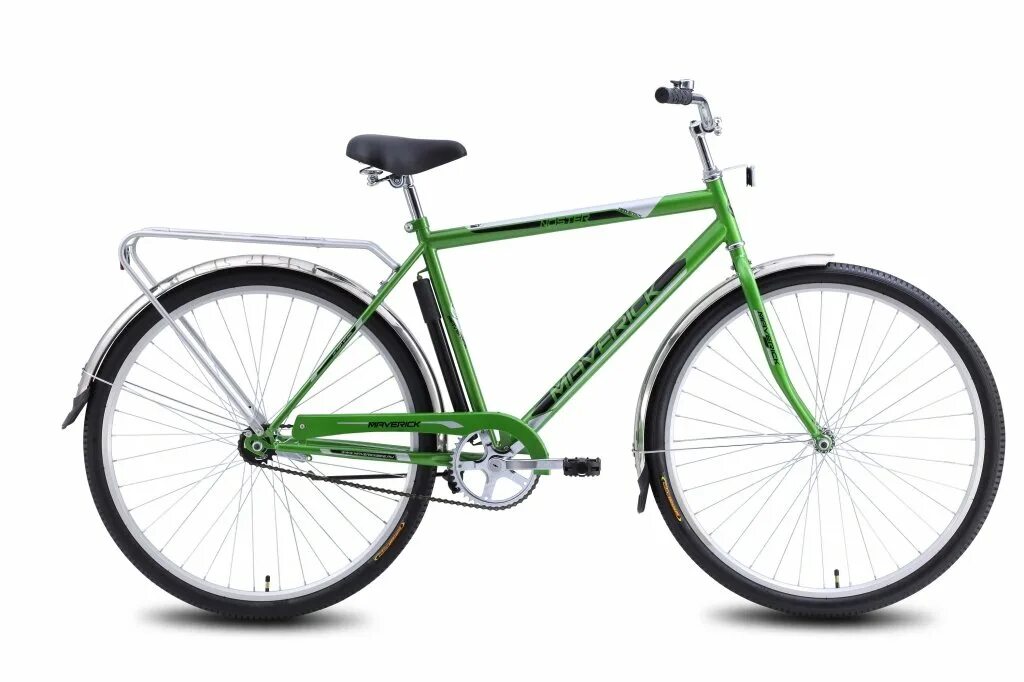 Велосипед обычный взрослый без скоростей. Велосипед Maverick 20. Велосипед дорожный Racer 2800 зеленый (Россия).