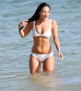 TULISA CONTOSTAVLOS in Bikini at a Beach in Portugal 07/01/2016 - HawtCeleb...