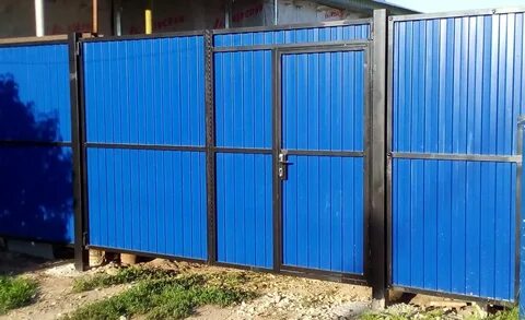 Сварить ворота из профильных труб 40х20