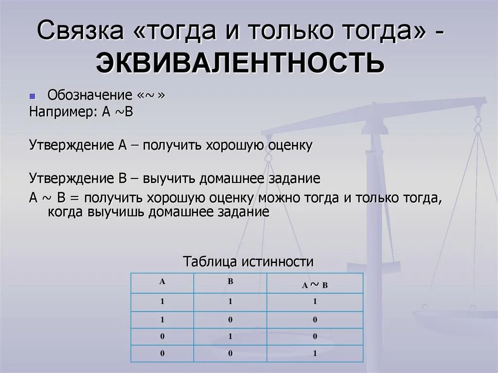 Эквивалентность обозначение. Тогда и только тогда. Тогда и только тогда логика. Тогда и только тогда в информатике. Эквивалентность (тогда и только тогда, …):.