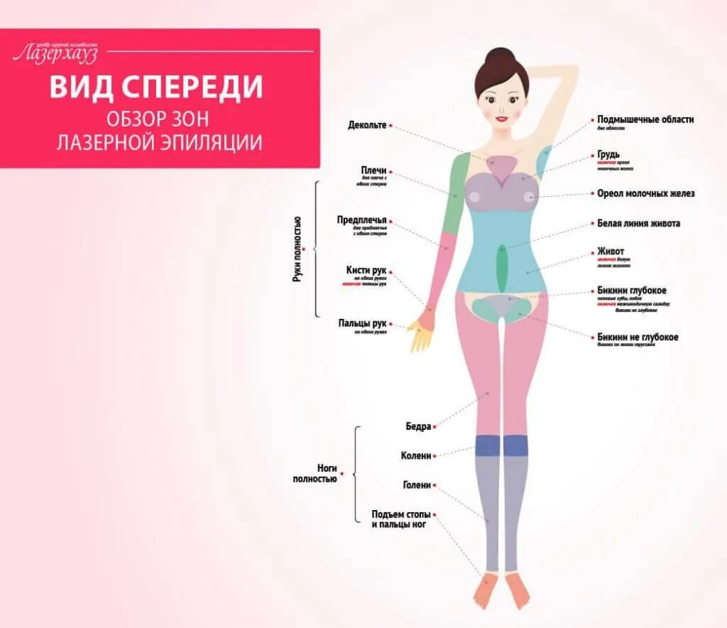 Сколько по времени длится лазерная. Зоны депиляции в схемах. Лазерная эпиляция по зонам. Зоны тела для депиляции.