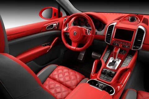 Interior Porsche Cayenne TOPCAR GT (958.1) Red Dragon / TopCar design