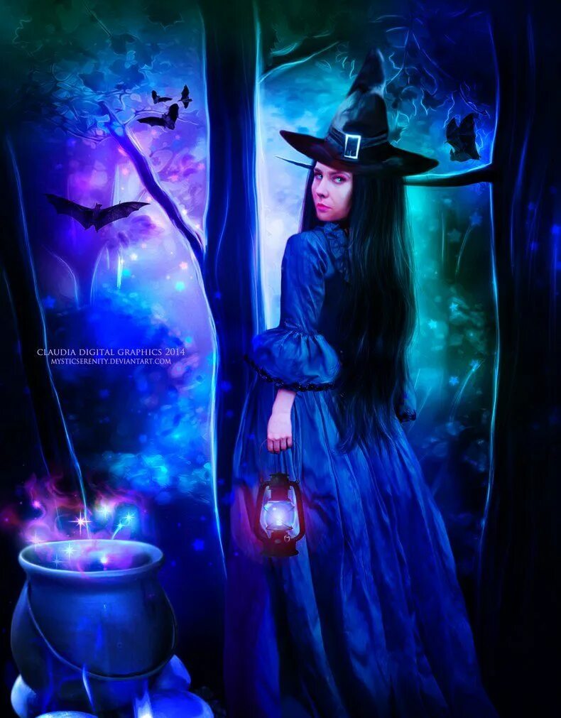 Фотографии ведьмочек. Хэллоуин магия.