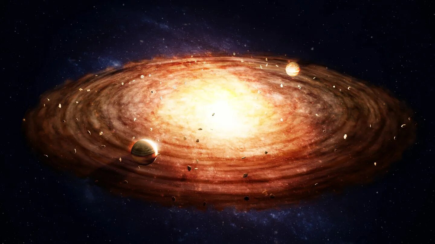Что было до появления планет. Протопланетный диск земли. Юпитер аккреция. Рождение солнечной системы. Зарождение солнечной системы.