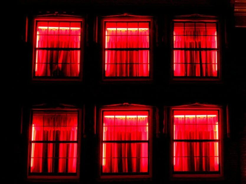 Red window