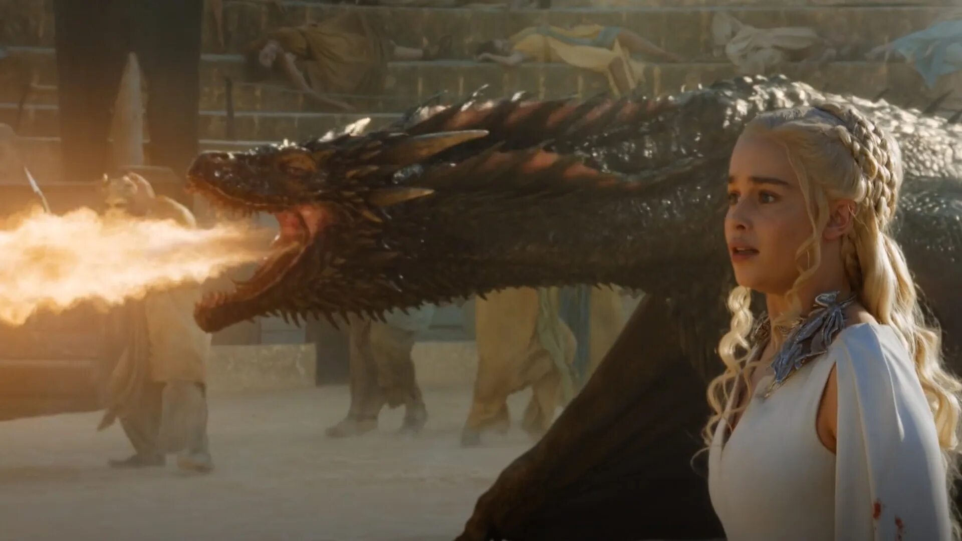 The mother of dragons. Дейенерис Таргариен и Дрогон. Дейенерис Таргариен с драконами.