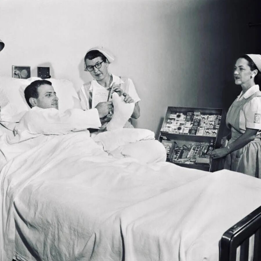 Америка госпиталь. Медсестры США 60е. Больничная палата СССР 1950-Е.