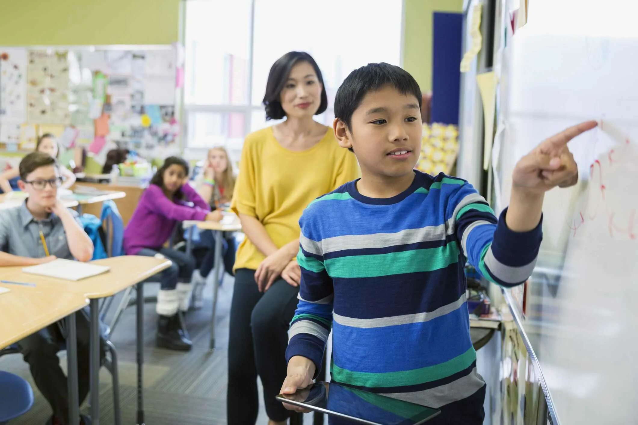 Primary students. Elementary School students in class. Primary School students. Korean Elementary School student. School Asia children in class.