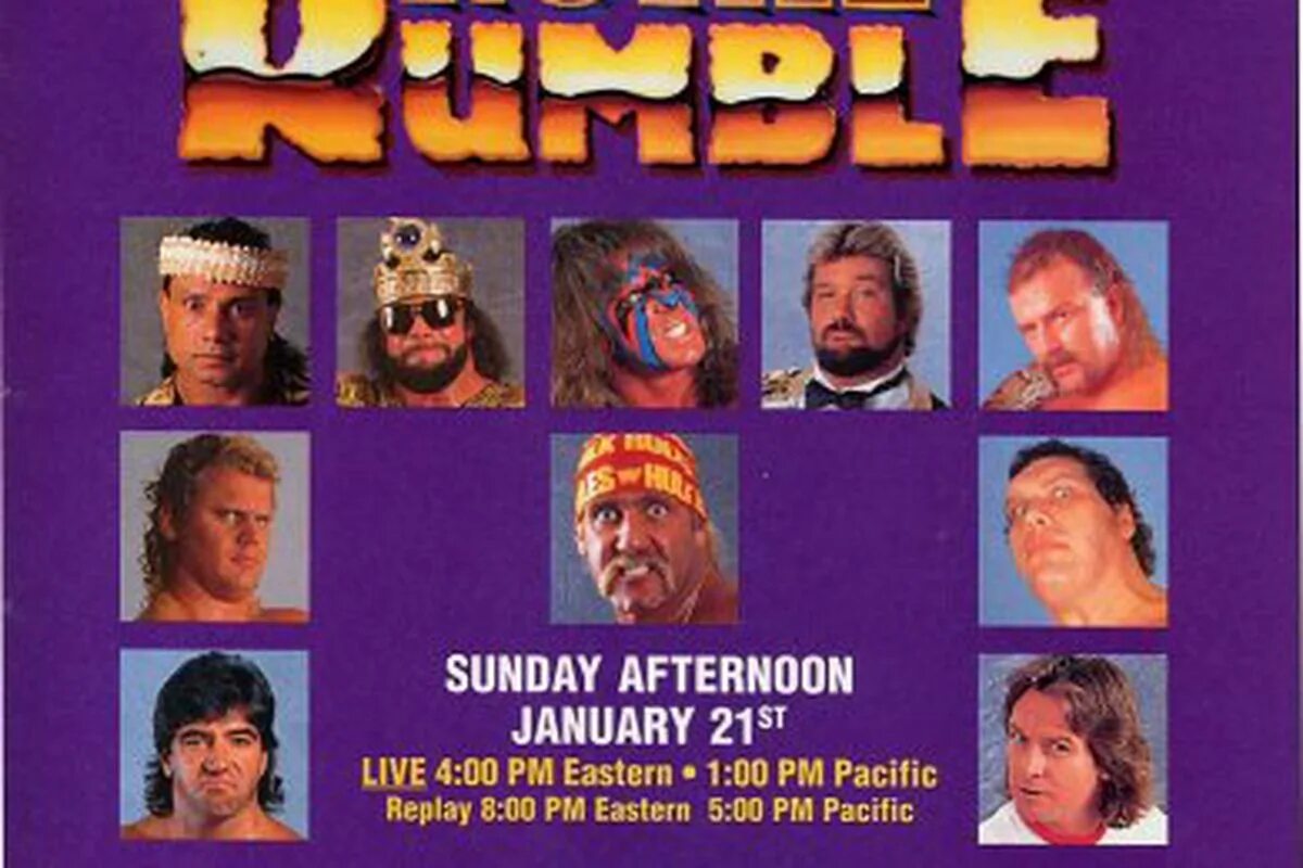 Королевская 1990. Royal Rumble 1990. WWF 1990. Royal Rumble 1990 видео.