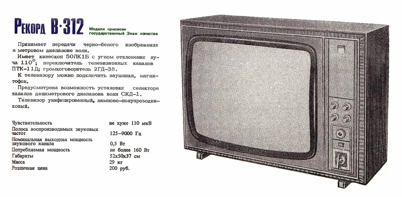 Телевизоры характеристики описание. Ламповый телевизор рекорд 312. Телевизор рекорд 312 цветной. Телевизор ламповый черно белый рекорд 312. Телевизор рекорд 402.