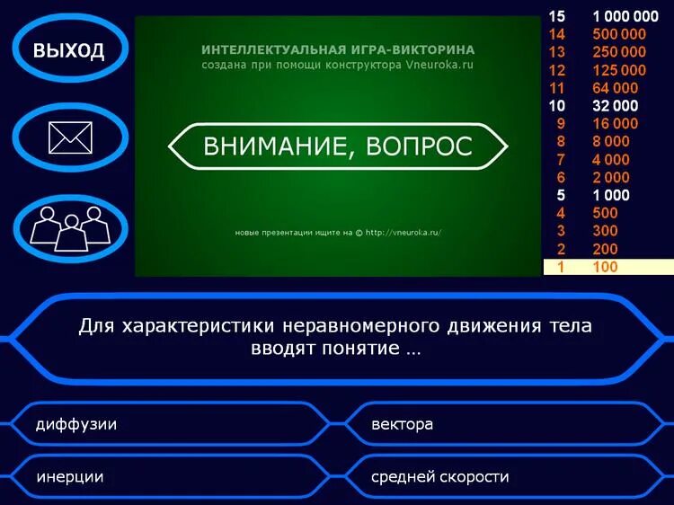 Вопросы для викторины с вариантами ответов. Вопросы с четырьмя вариантами