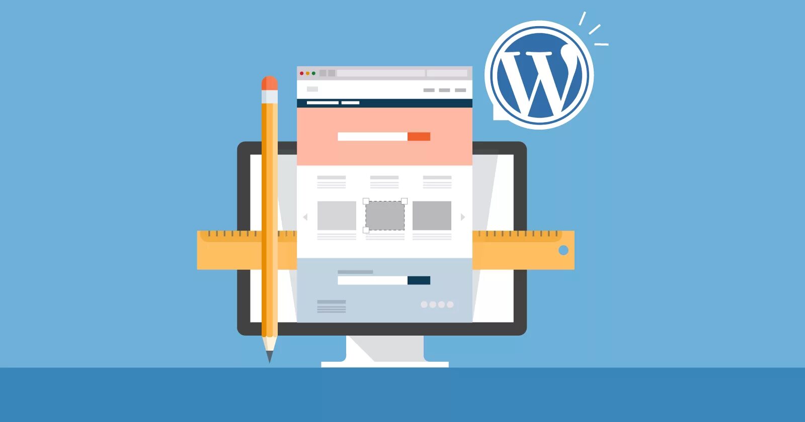 WORDPRESS Генератор чистой темы. Construir um site gratis.