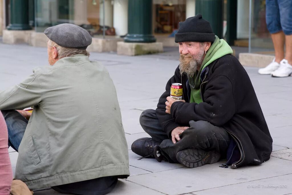 Бедность в Англии. Бомжи сейчас